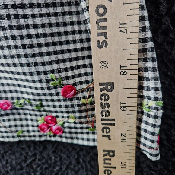 David Brooks Womens Capri Multi-Color Size 10 100% Silk Side Zip Close Flowers - Picture 4 of 12